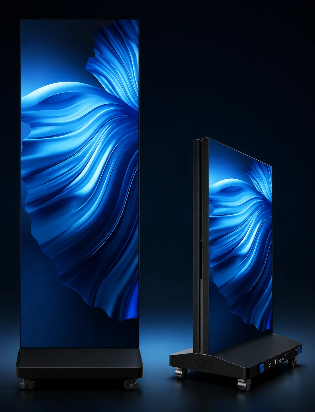 LED Folding Electronic Poster Screen