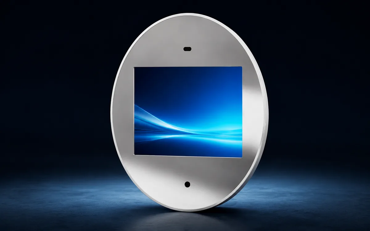 Round Digital Mirror Display
