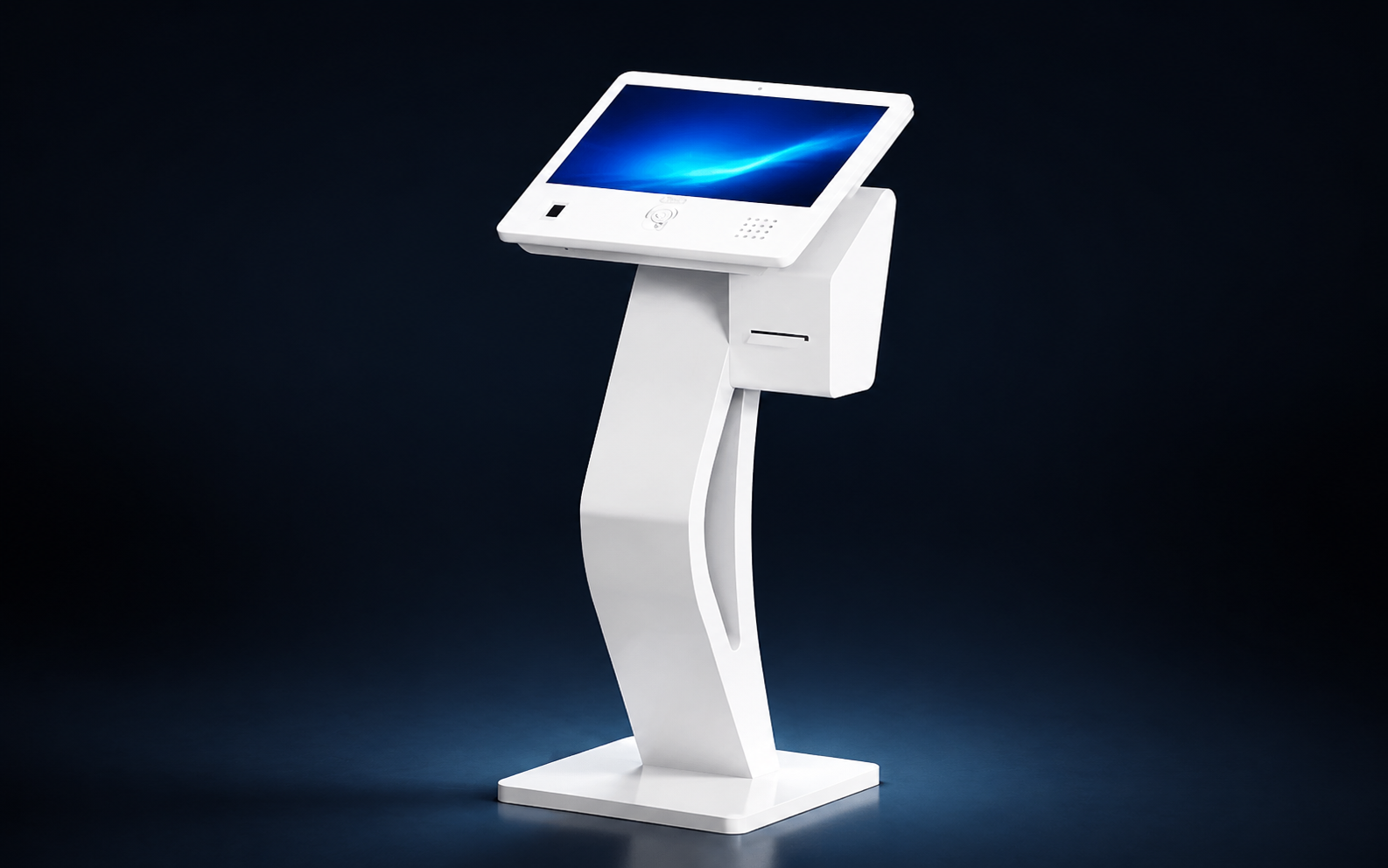 21.5 Touch Screen Kiosk with Printer