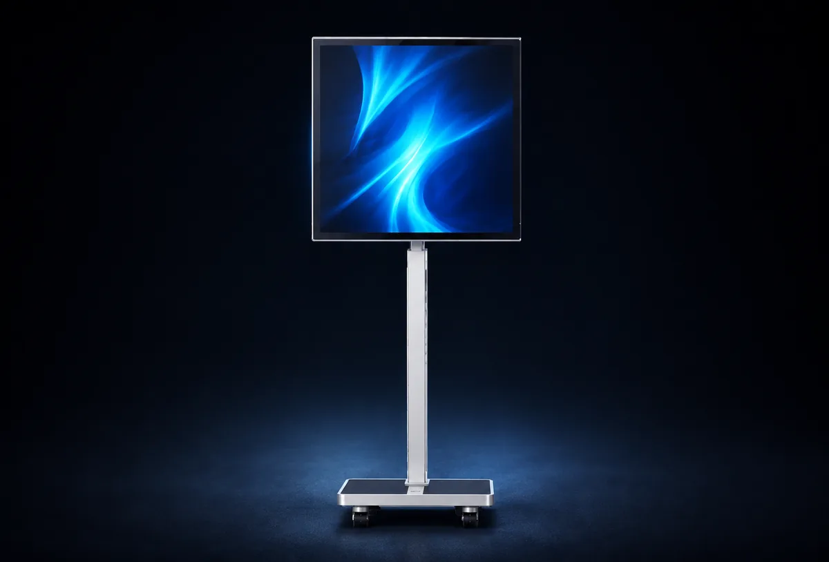 Portable 29.8-Inch Square Display