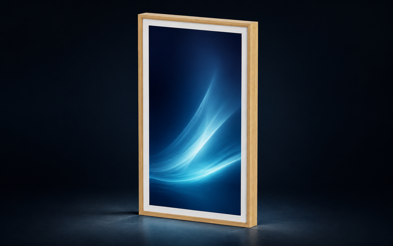 32 inch Wooden Digital Display for Gallery
