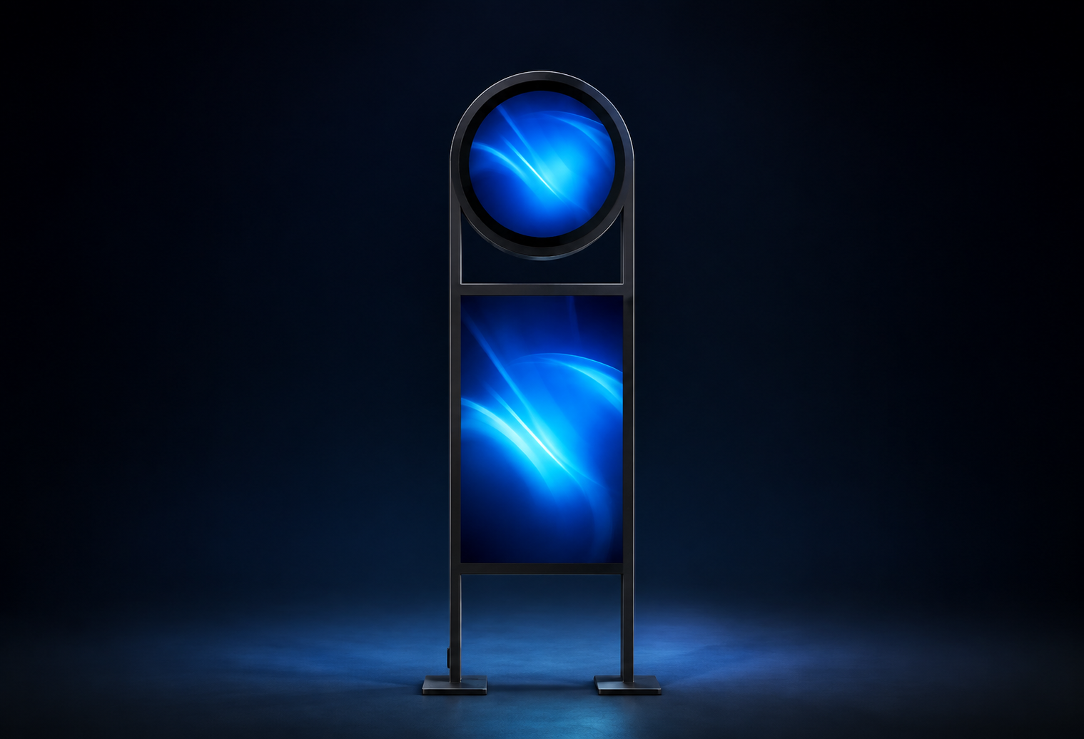 23+49 Inch Dual Screen Outdoor Digital Signage