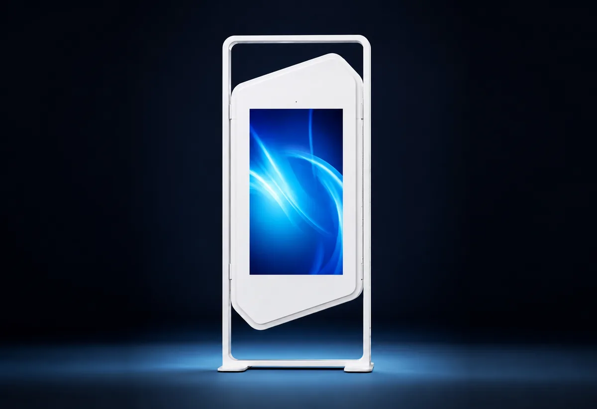 55" IP65 Outdoor Digital Signage with LED Light Strip