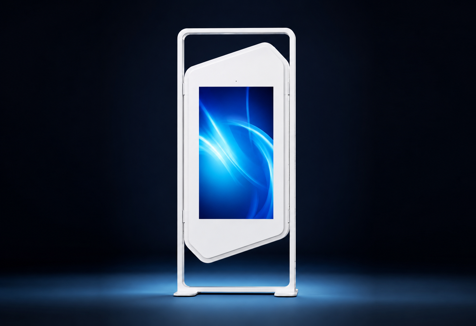 55" IP65 Outdoor Digital Signage with LED Light Strip